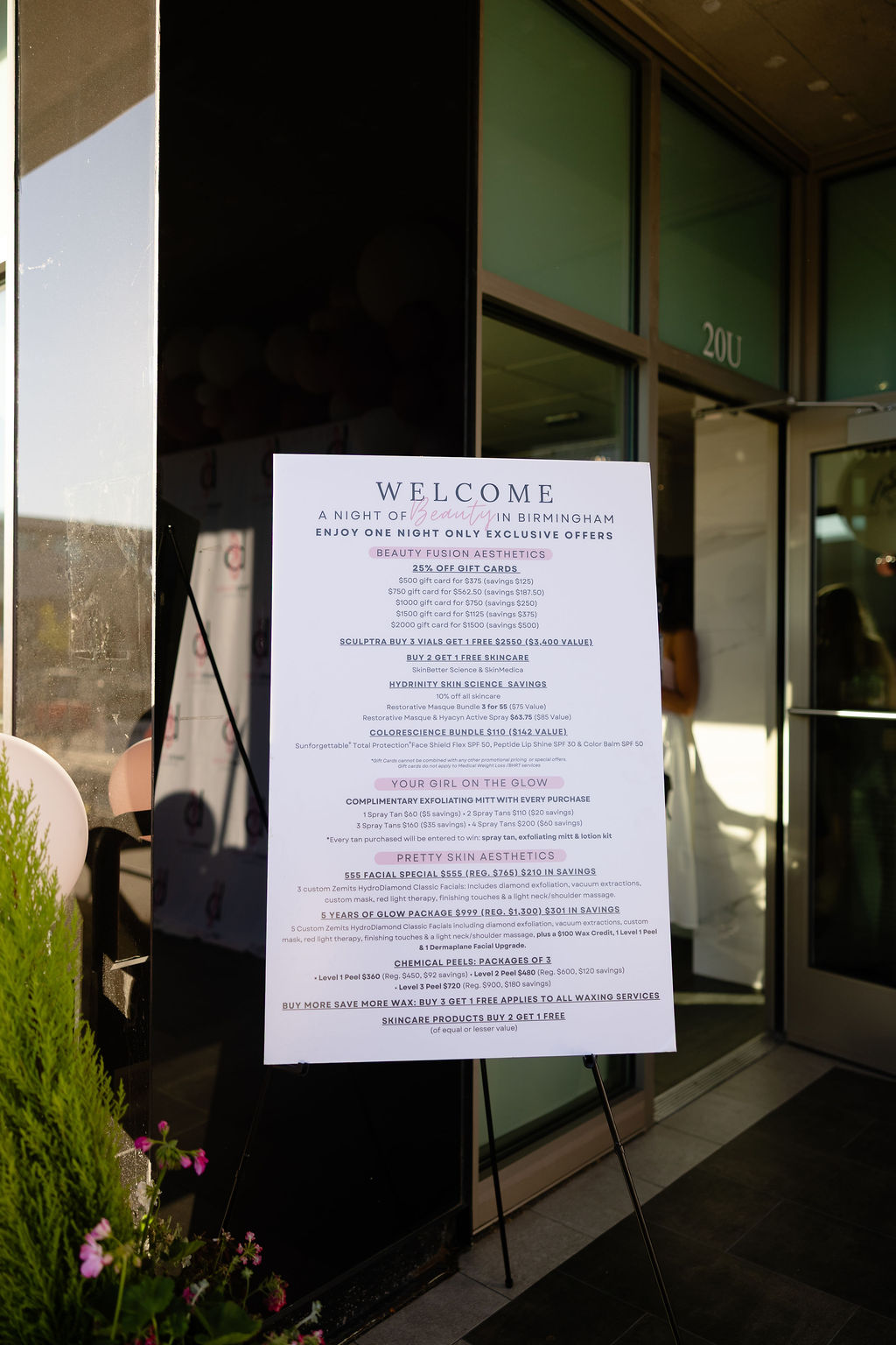 Image gallery marquee